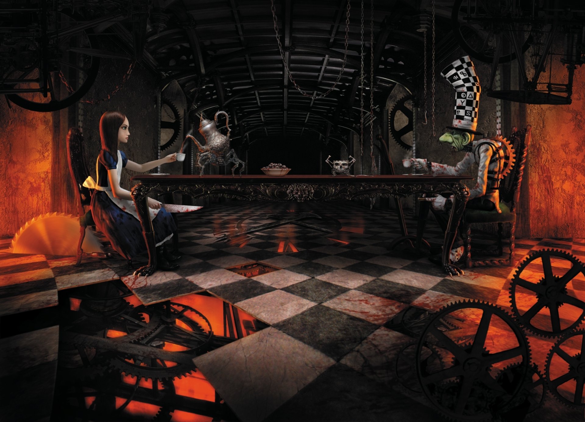 alice hatter mad tea party do dial mad hatter american mcgee’s alice