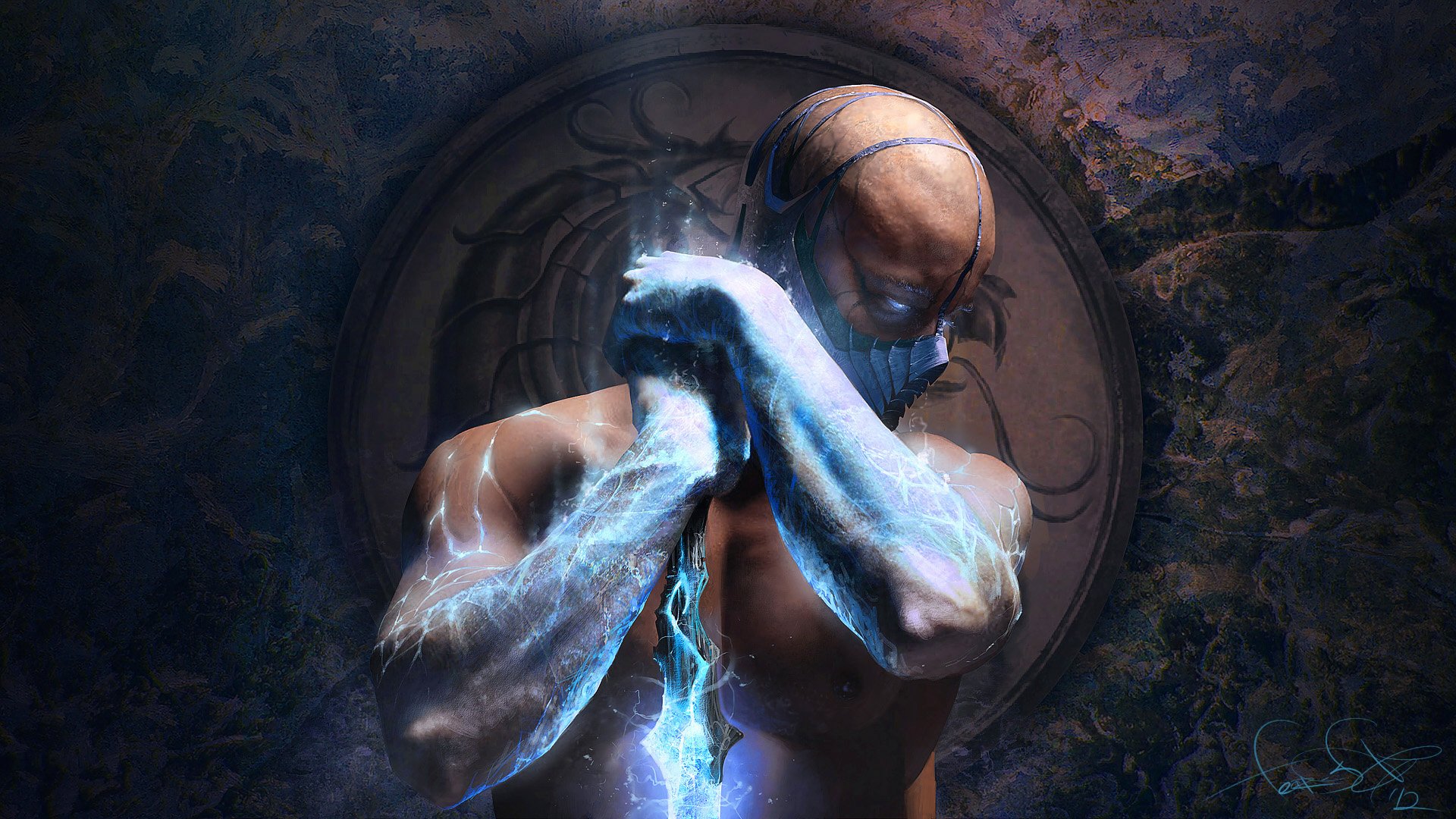 ub-zero mortal kombat men of the crack mask weapon