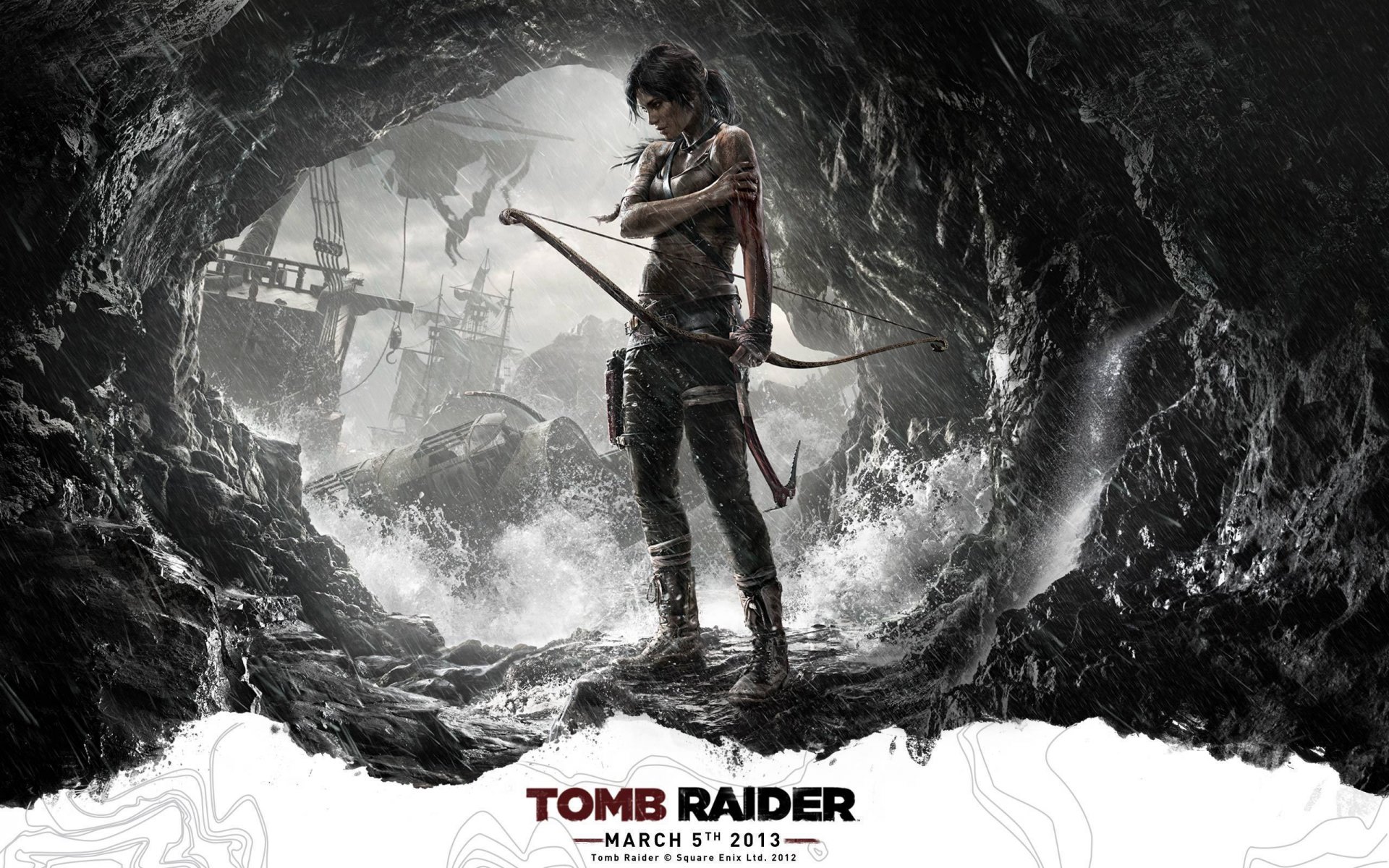 crystal dynamics square enix gioco tomb raider 2013