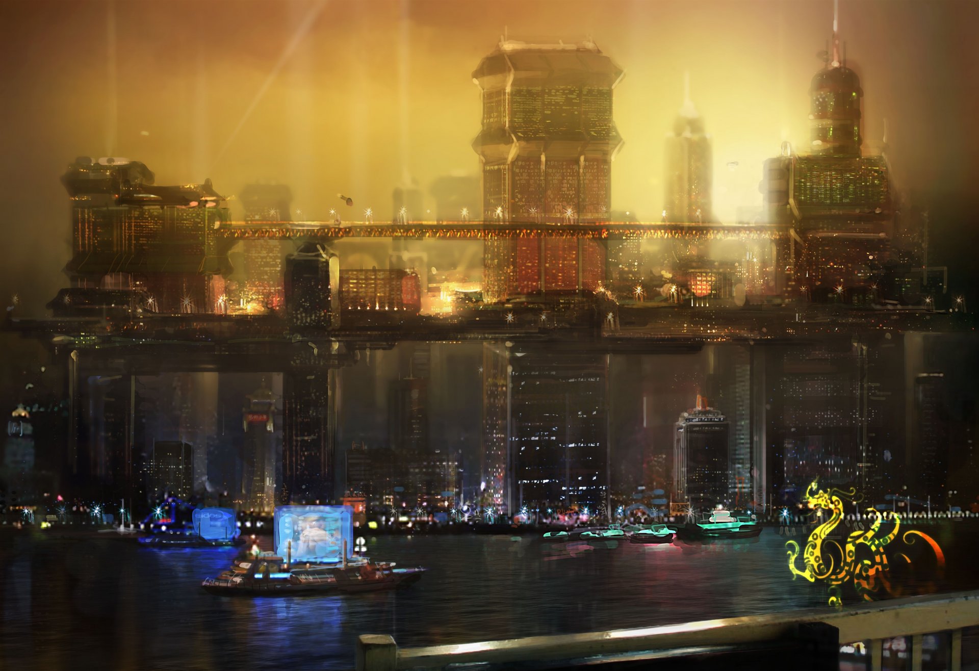 deus ex 3 stadt nacht china zukunft