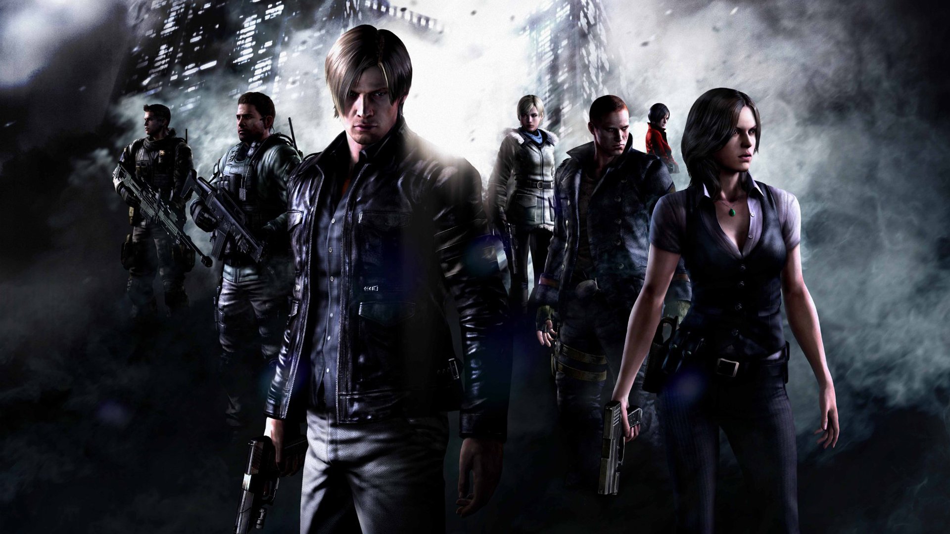 resident evil 6 resident evil 6 biohazard 6 biohazard 6 leon Scott kennedy Chris Redfield Jake Helena harper Elena harper Sherry birkin sherry birkin ada wong pierce Nivans pierce nivanc fighters team oh