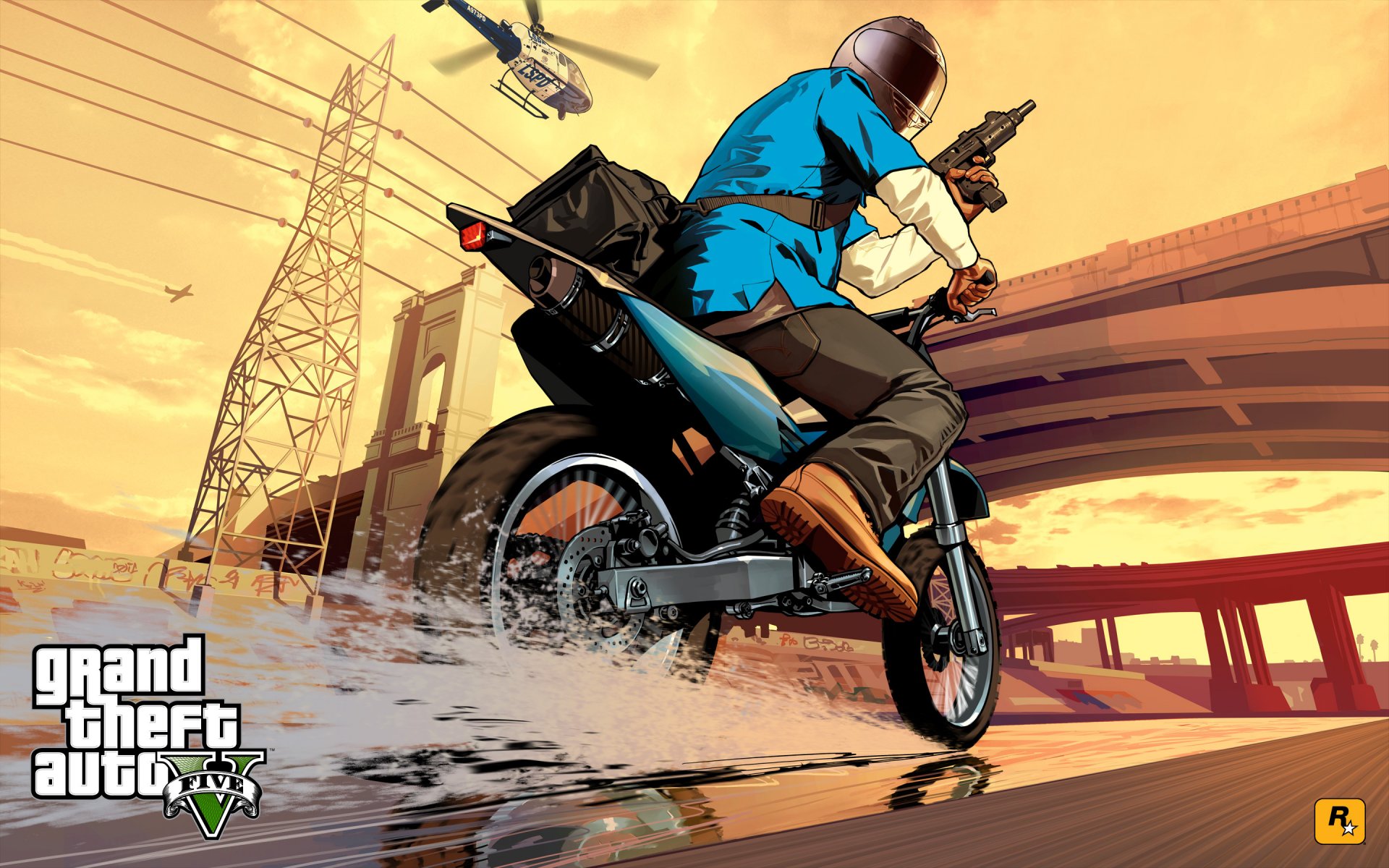 gta пять rockstar логотип искусство