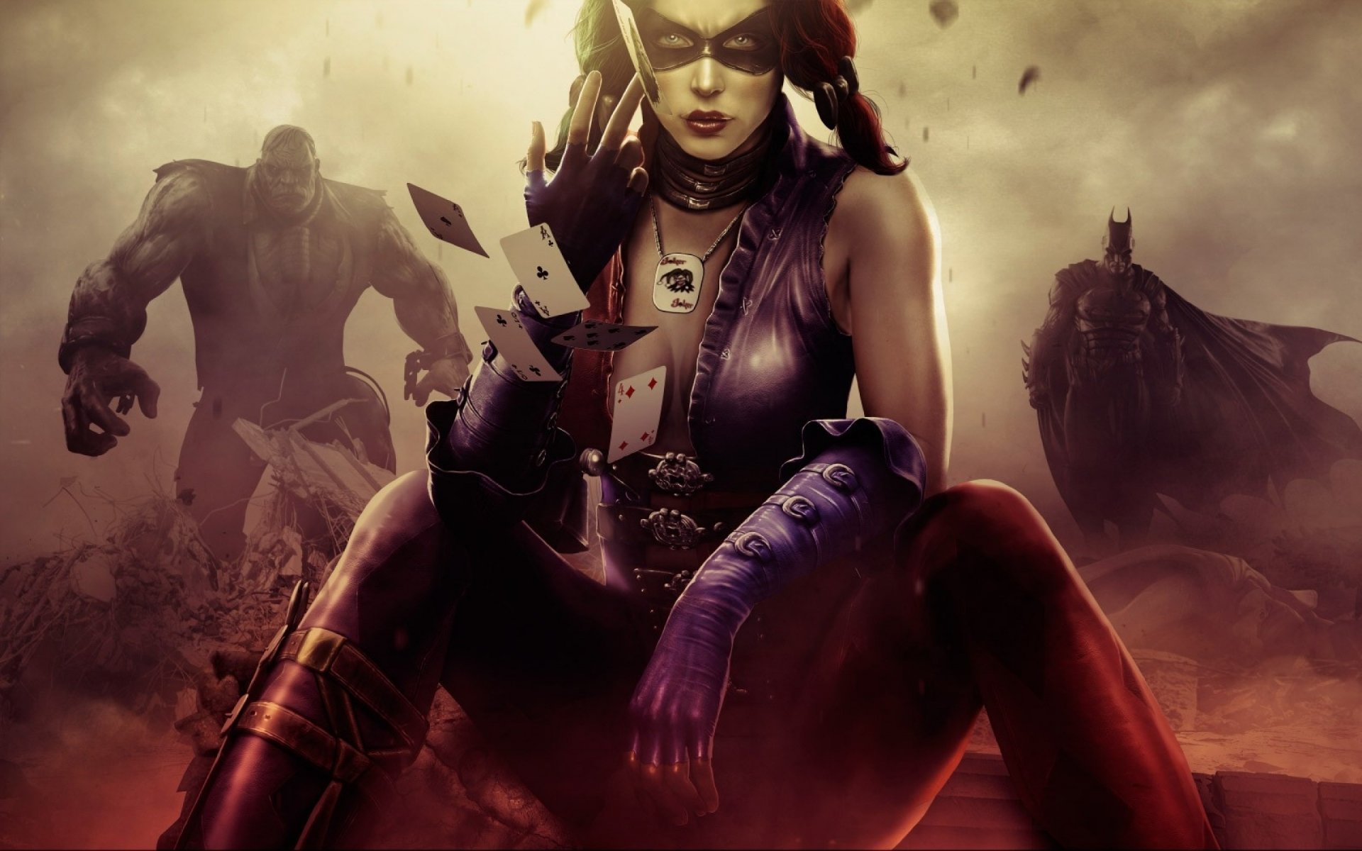 ungerechtigkeit : die götter unter uns der kampf harley quinn batman solomon grandi