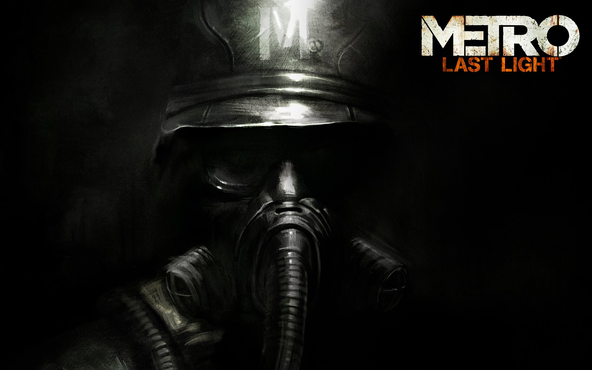 метро : last light метро: луч надежды 4a games deep silver солдат противогаз шлем лого логотип