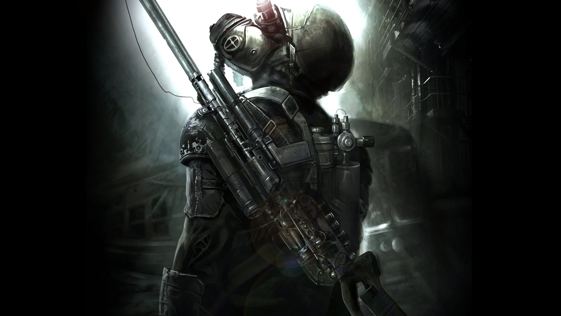 juego metro 2033 arte metro last light armas