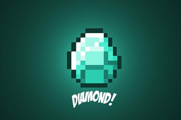 Diamante del juego Maincraft
