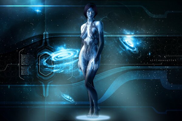 Fikcyjna sztuczna inteligencja Cortana