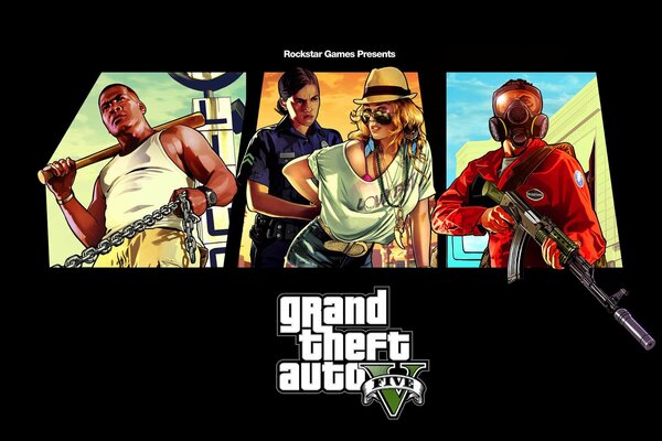 Économiseur d écran grand Theft auto v de bonne qualité