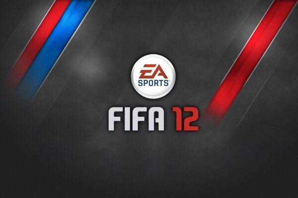 Logo FIFA 12 sur fond gris foncé