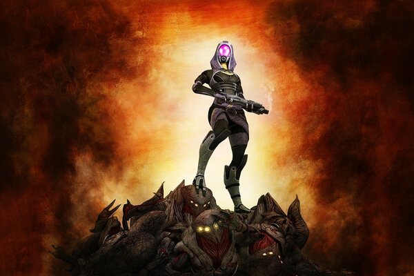 Mountains of worthless and defeated enemies