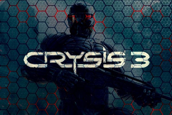 Personnage du jeu crysis 3 avec une machine à sous dans les mains