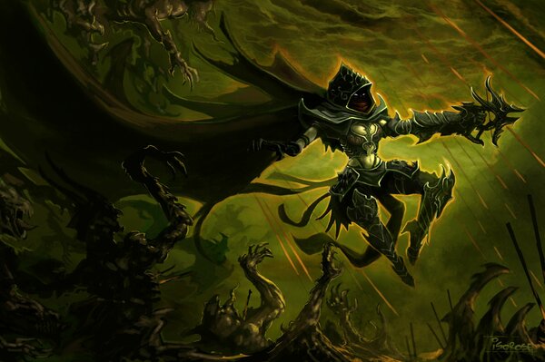 Demon Hunter with a crossbow