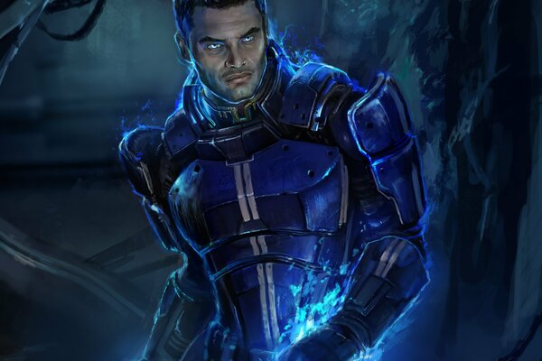 Art by Kayden Alenko from mass effect