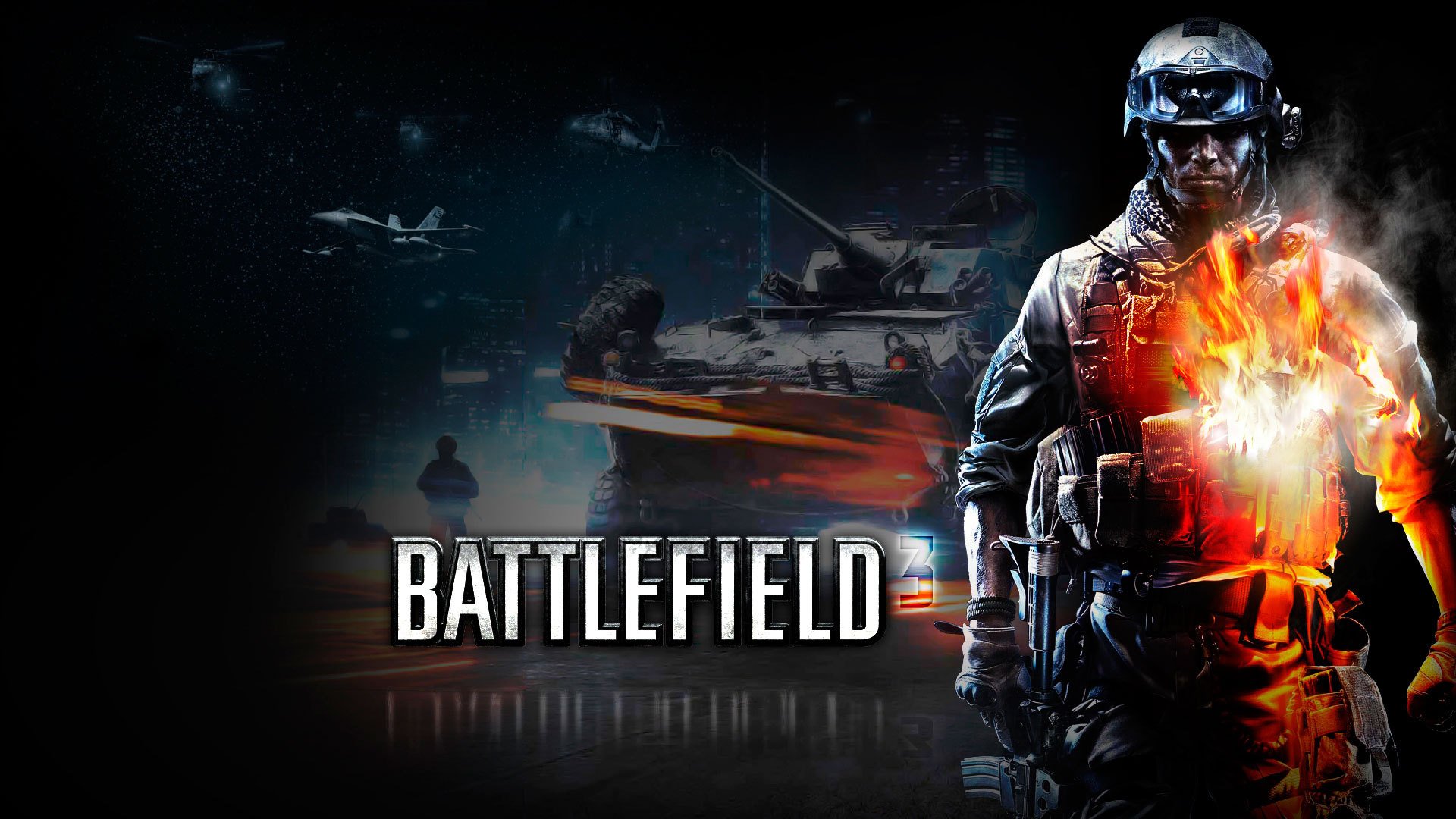 battlefield 3 солдат 2011 танк