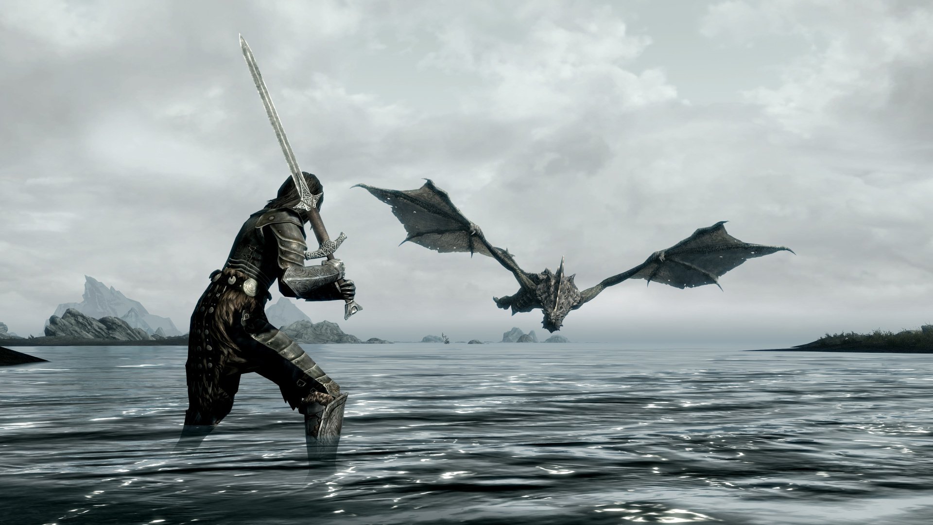 denotar mayores pergaminos v skyrim dragón mar espada guerrero