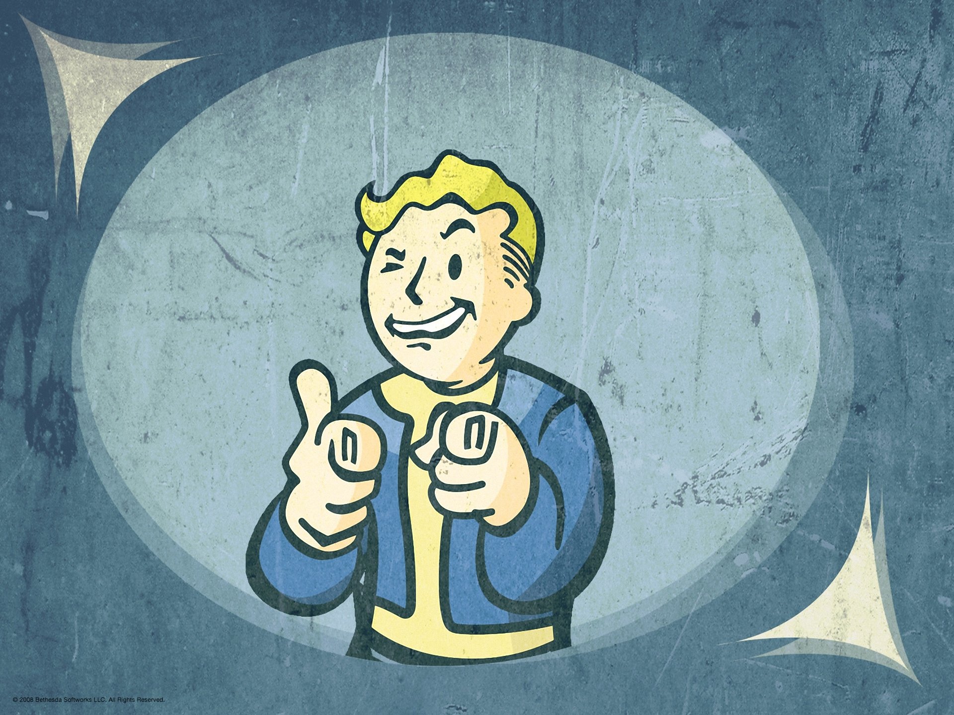 fallout3 vault boy‎ game wallpaper