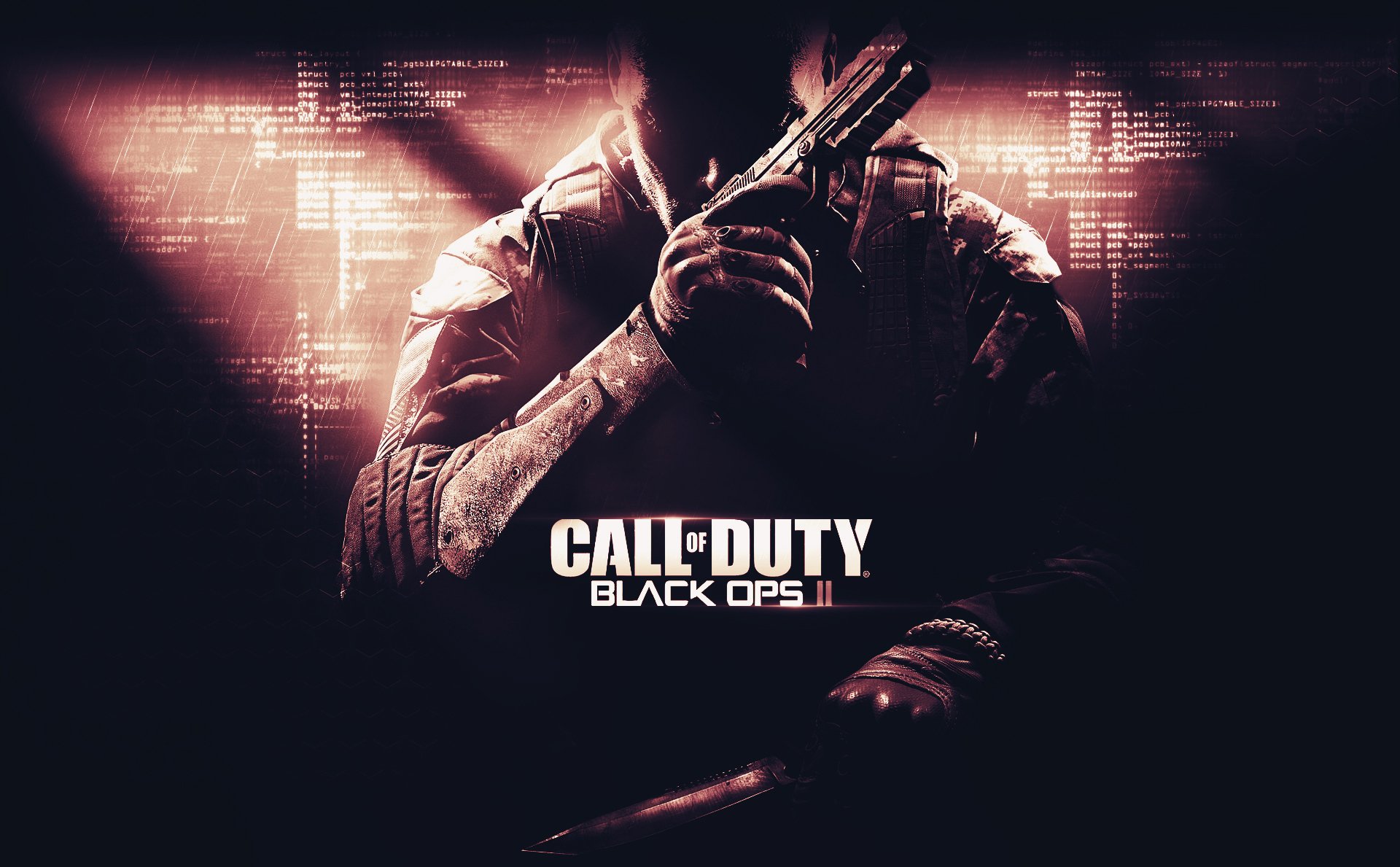 dorsze black ops 2 call of duty treyarch activision nóż pistolet