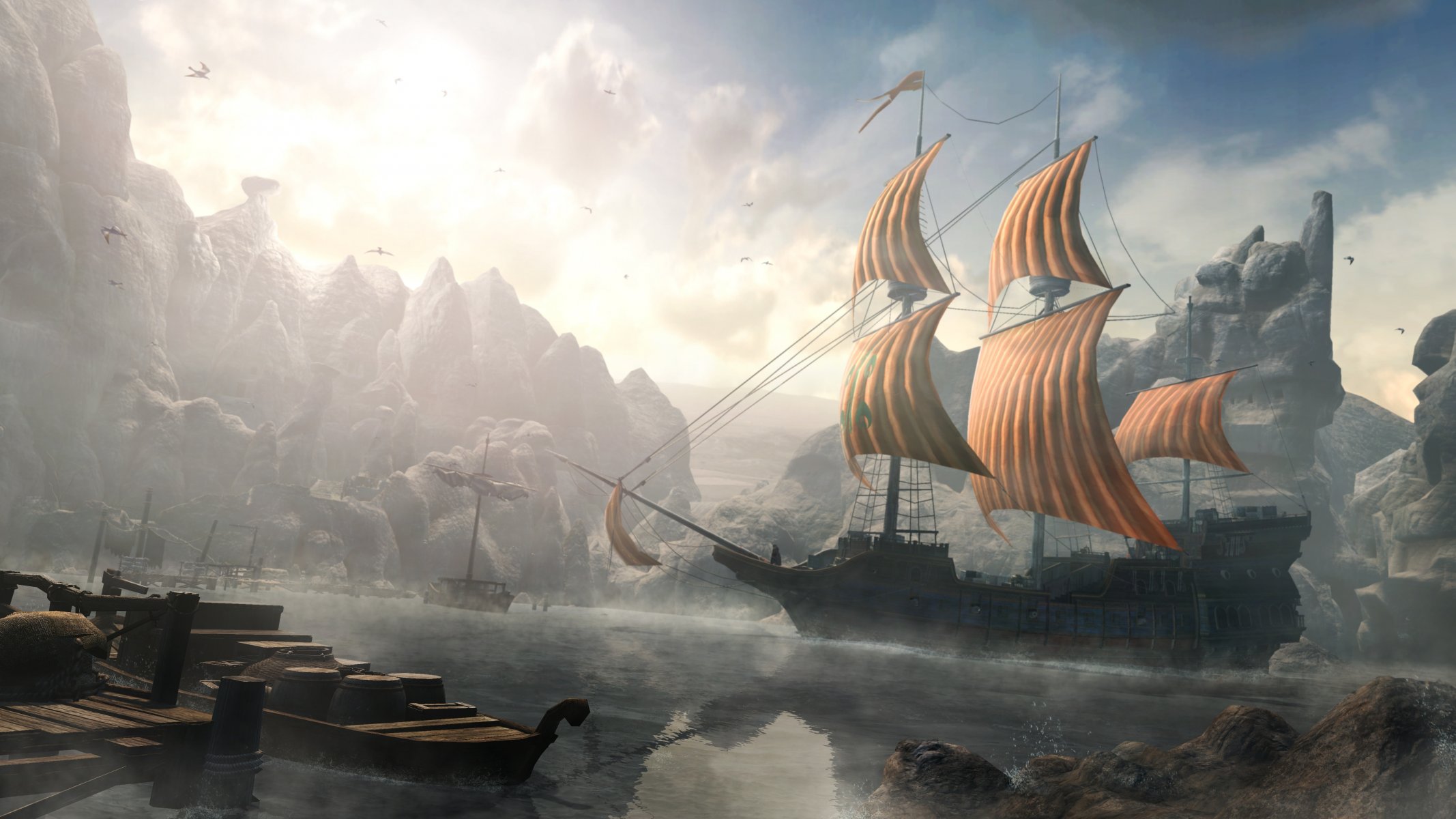 assassins creed : offenbarungen ezio auditore da firenze schiff kappadokien fluss