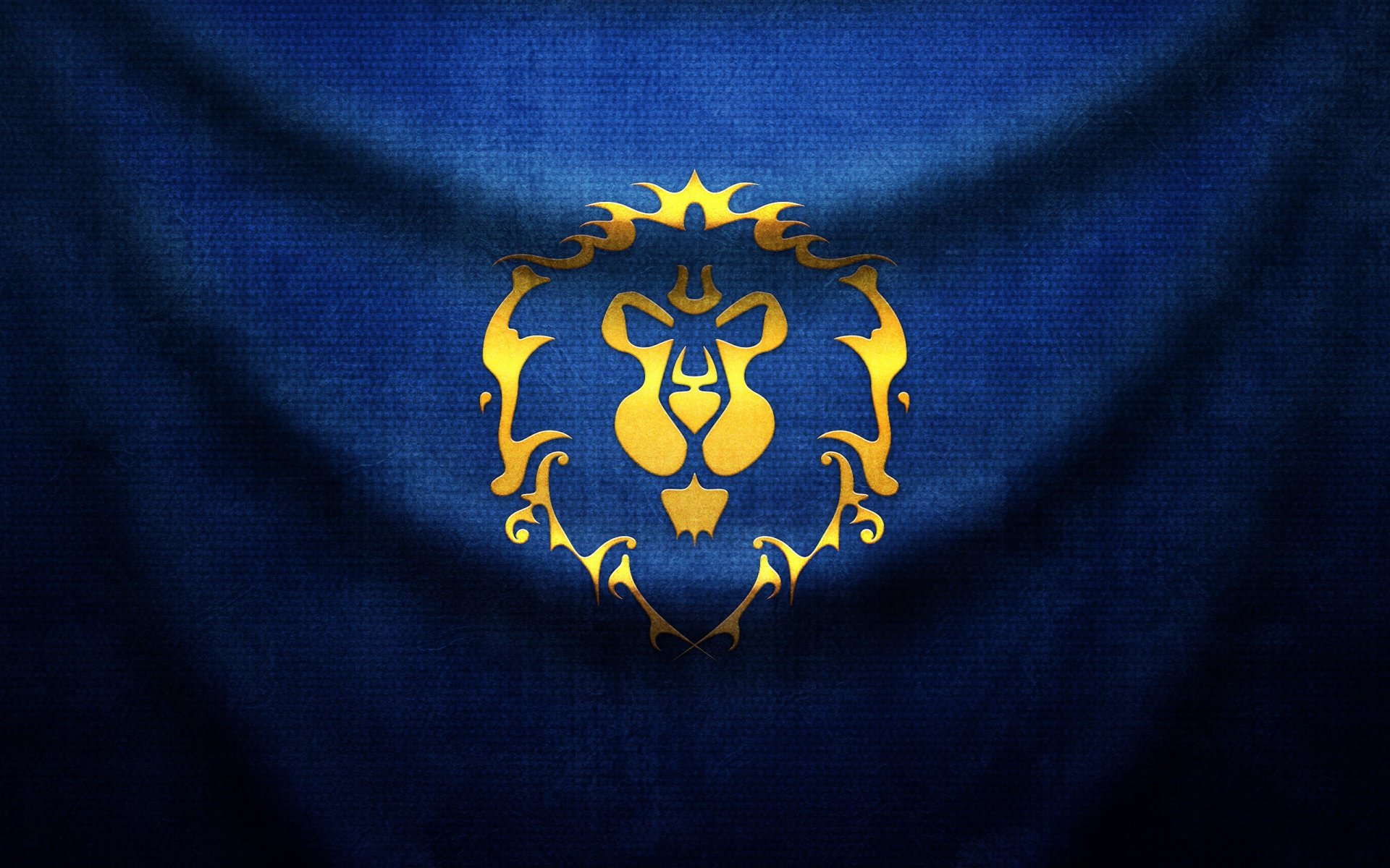 world of warcraft wow flagge löwe falten stoff