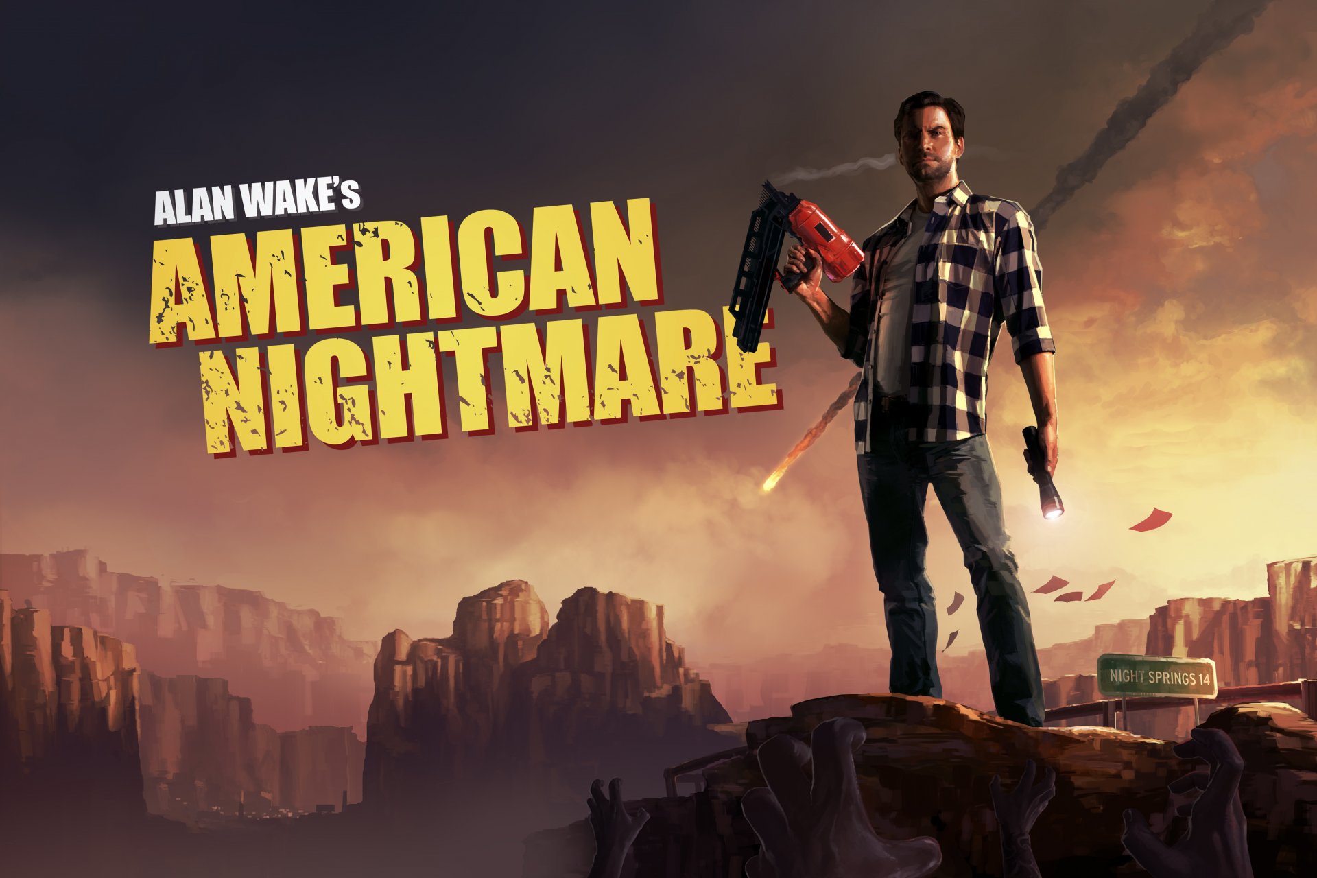 alan wake american nightmare writer alan wake mountains monster