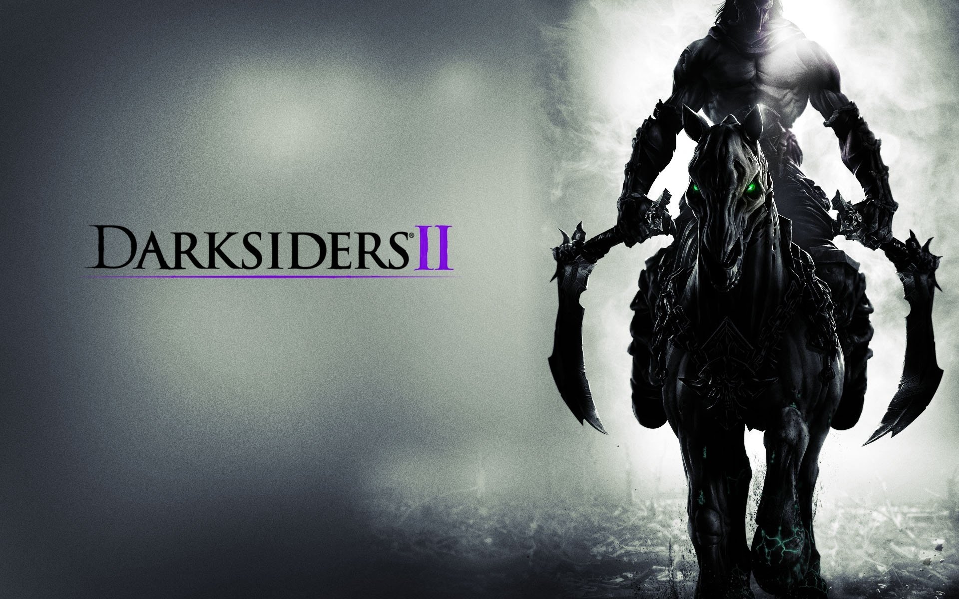 darksiders 2 spiel tod reiter pferd zopf