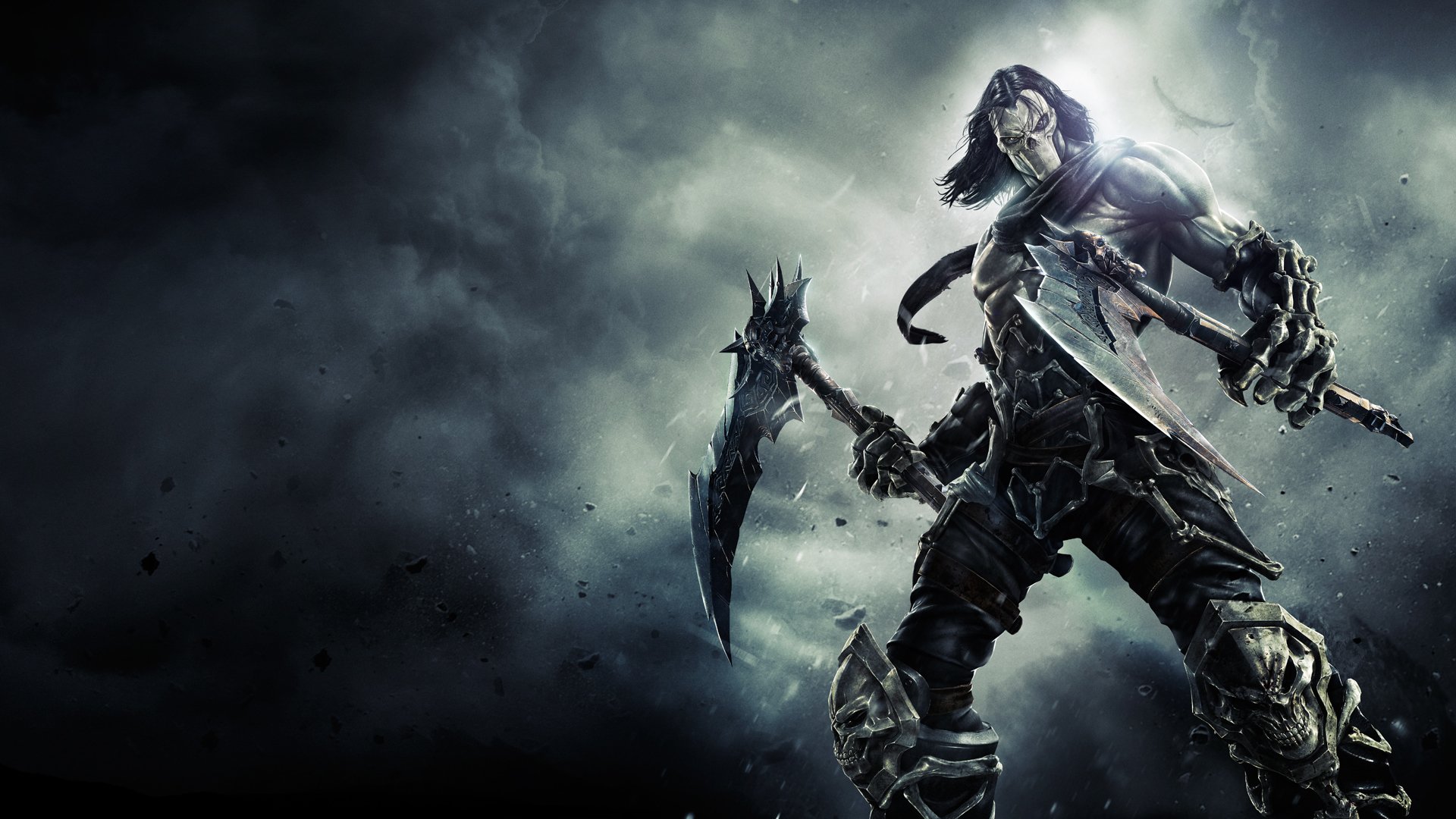 darksiders ii darksiders 2 смерть маска косы кости всадник апокалипсиса всадник ворон пыль дым neogaf