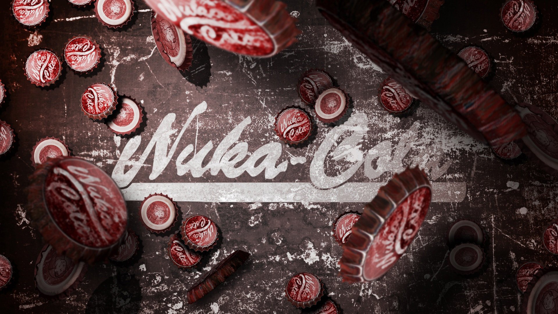 fallout 3 new vegas nuclear cola czapki okładki wiele napis