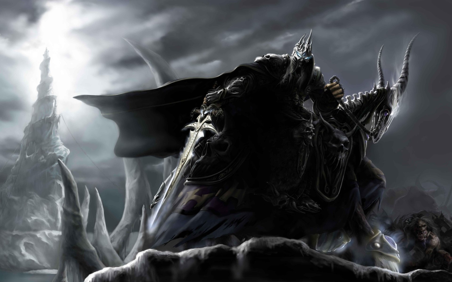 warcraft 3 the frozen throne arthas menethilov morts-vivants warcraft 3 artisanat de guerre trône de glace menethil épée frostmorn chagrin ghoul ghoul art art