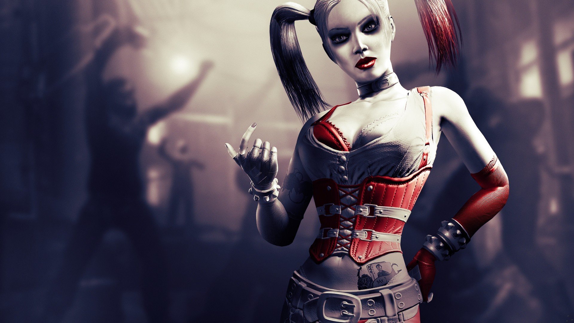 batman arkham city harley quinn personaggio