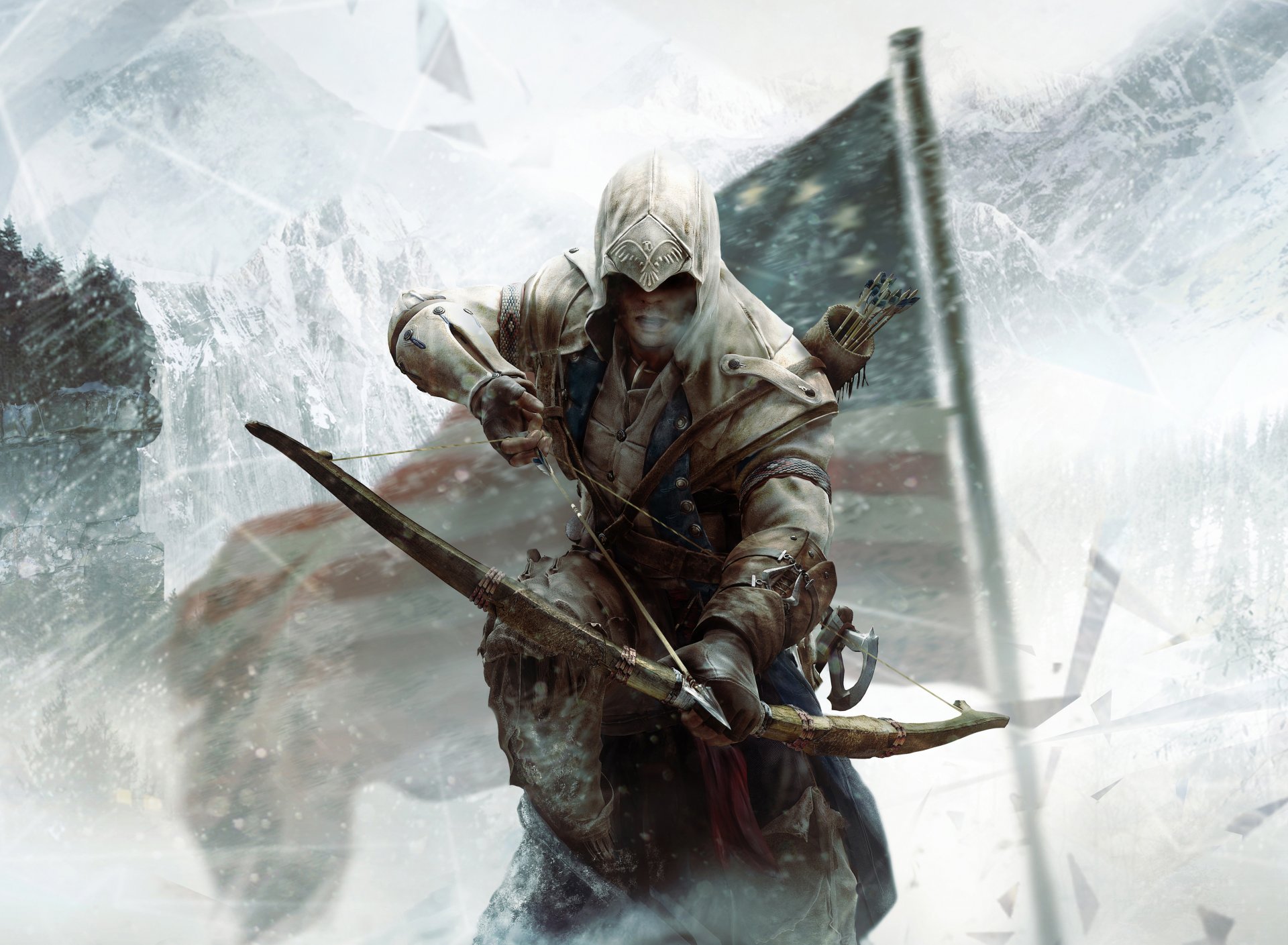 assassins creed iii assassin assassins creed 3 connor kenway radunhageidu mestizo indio meadow