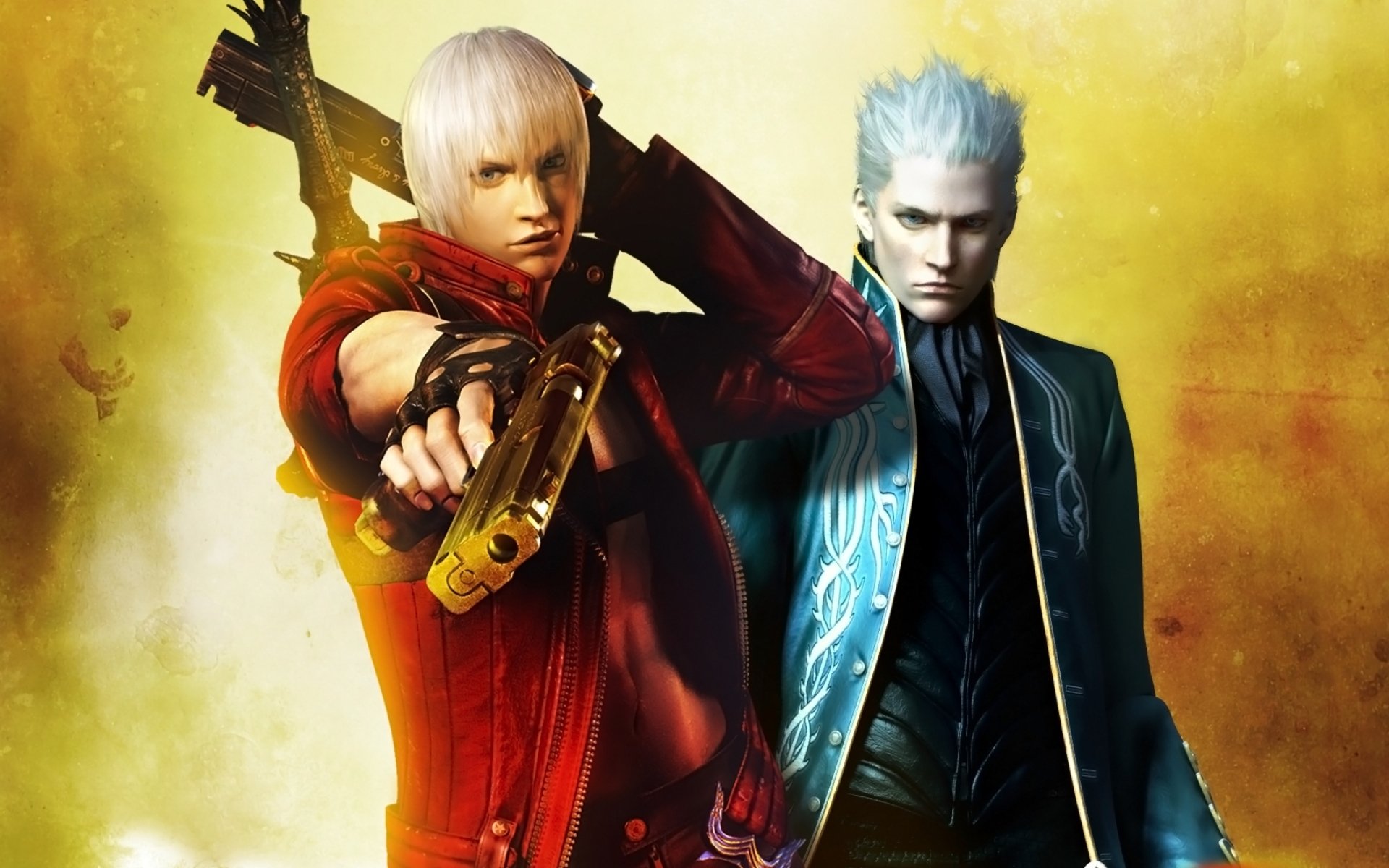 devil may cry 3 dmc sfondi di gioco dante awakens edizione speciale dante virgilio demoni fratelli spada armi ribellione ebony&ivory fratelli rebellion pistole