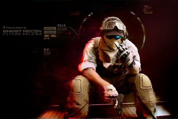 Tom Clancy mostra un gesto indecente