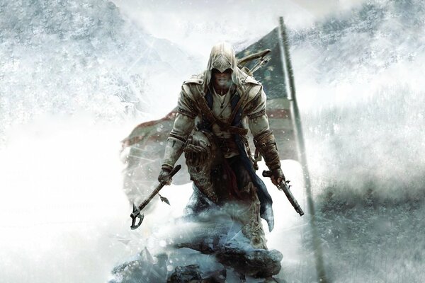 Neve e ghiaccio nascondono assassin s Creed