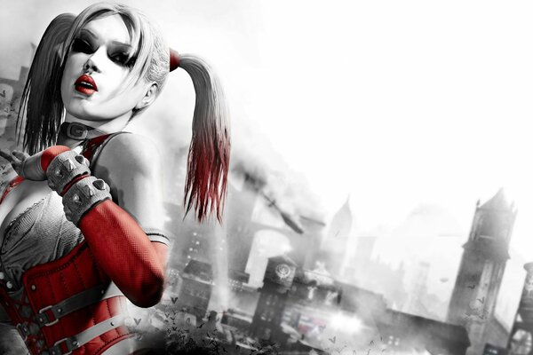 Harley Quinn and the Crumbling City