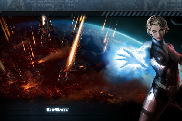 Biovar girl from mass effect