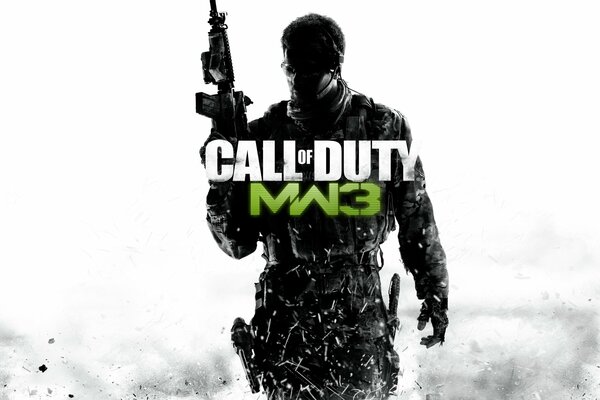 Call of duty Modern Warfare 3 главный экран