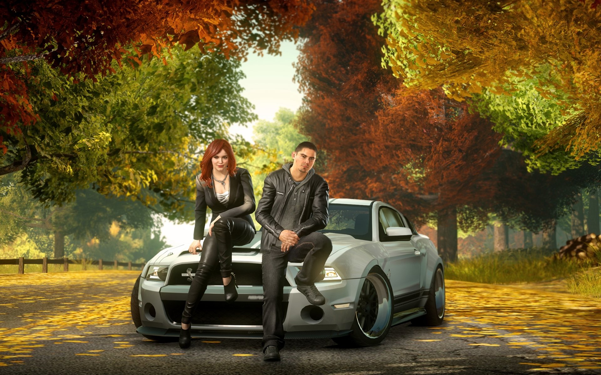 necessità di speed the run auto sam connettore autunno ford mustang