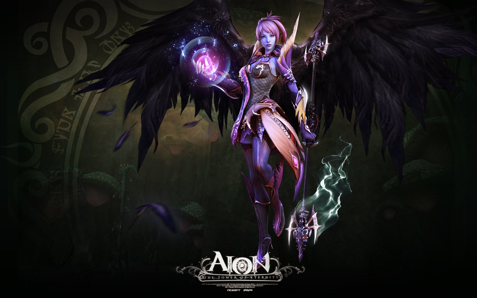 aion sorcerer staff wings feather