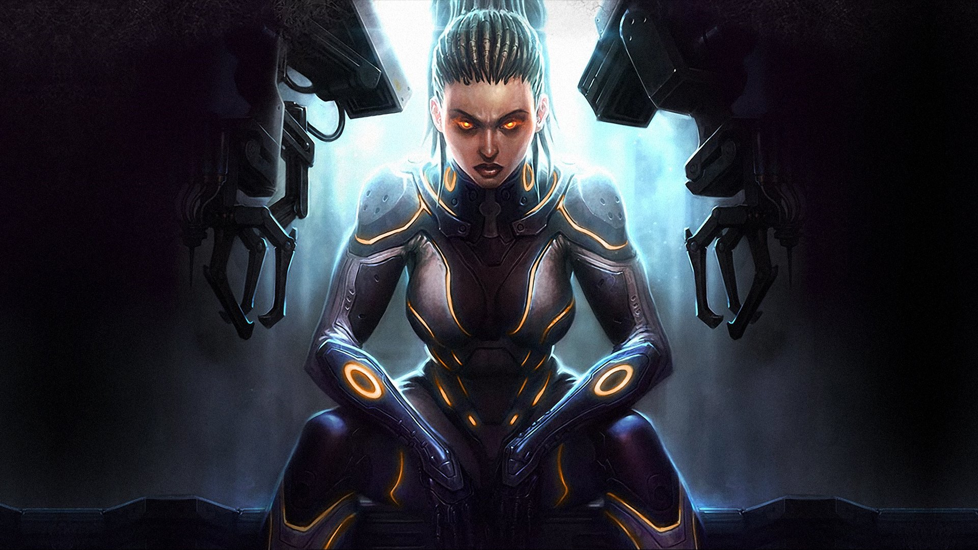 tarcraft 2 sarah kerrigan schwarmherz heiße ware