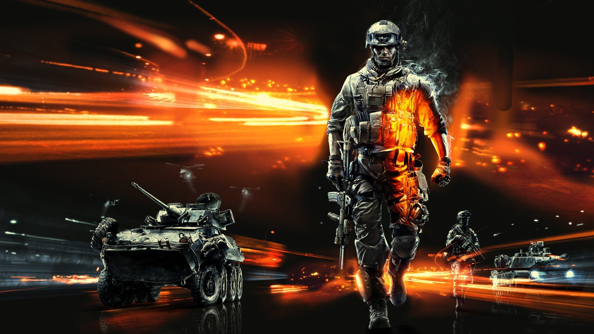 battlefield 3 schlacht soldat maschine