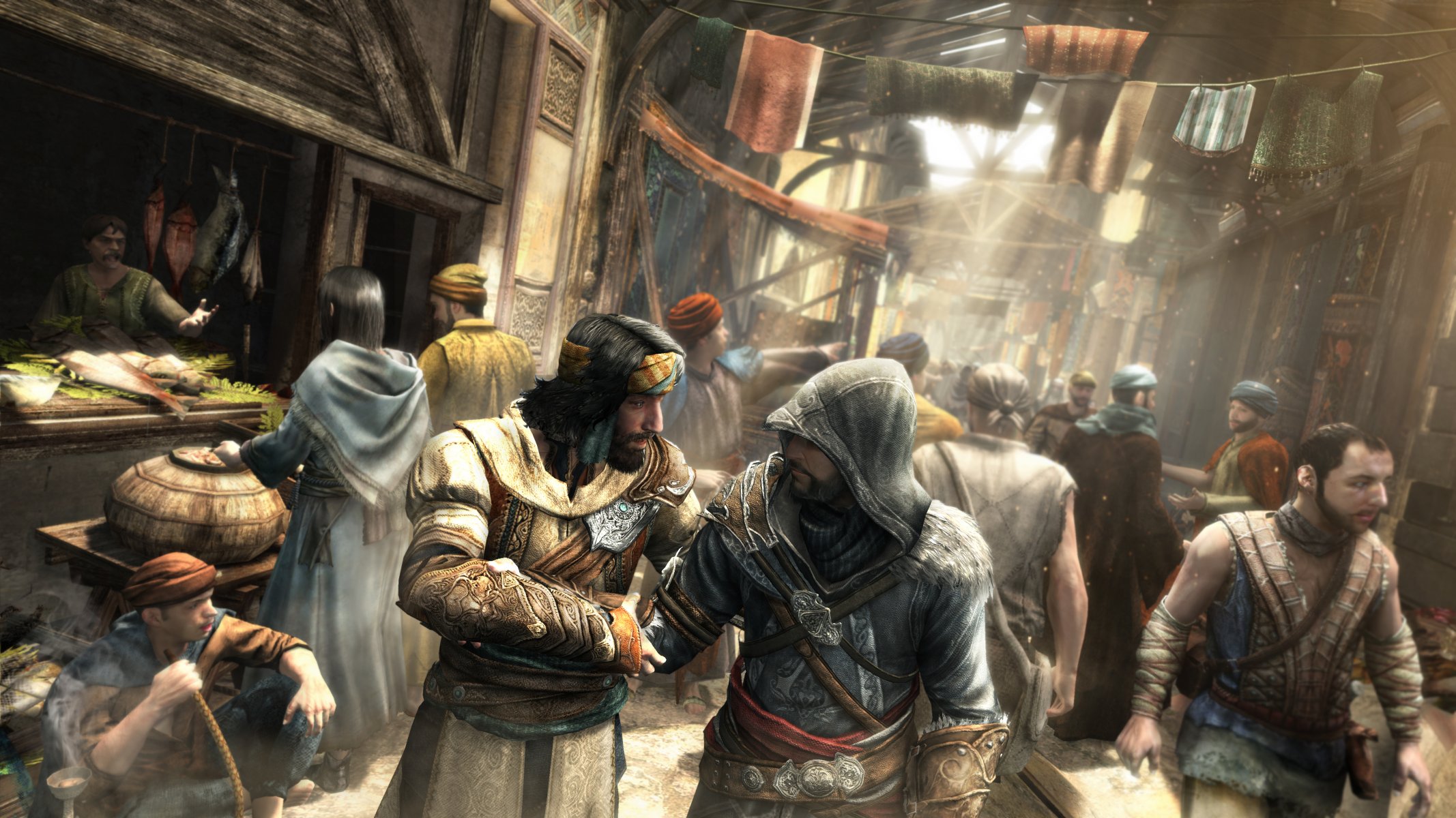 assassins creed révélation ezio marché