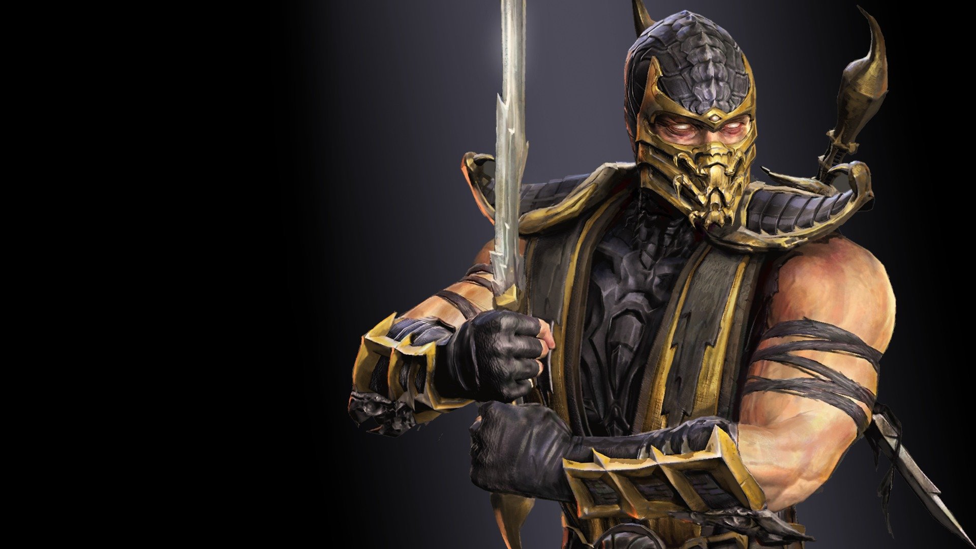 mortal kombat scorpion warrior ghost ninja