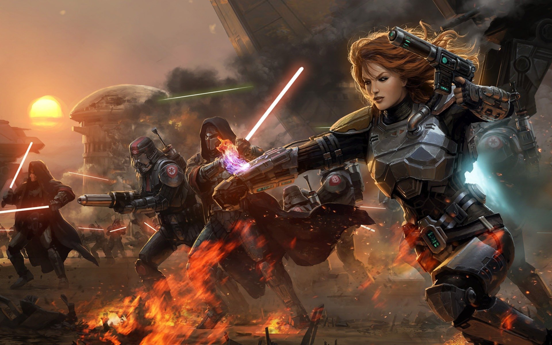 star wars the old republic sables de luz asalto guerra