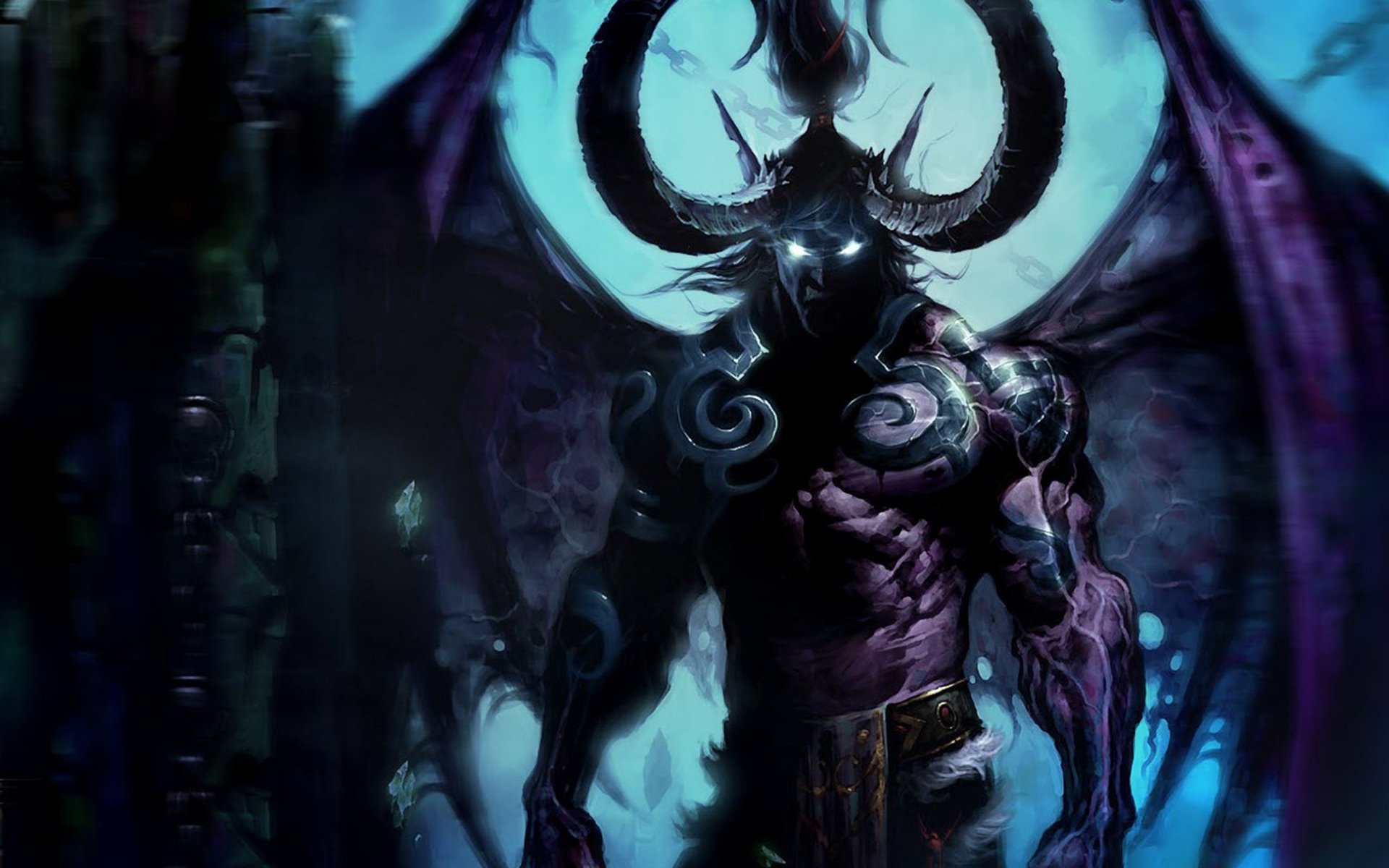 wow world of warcraft illidan dämon