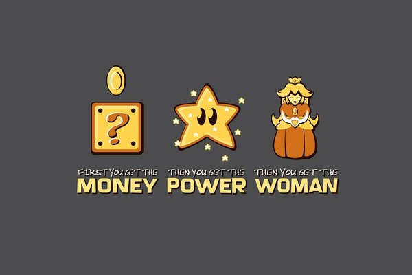 Soldi, potere e donne in Super Mario