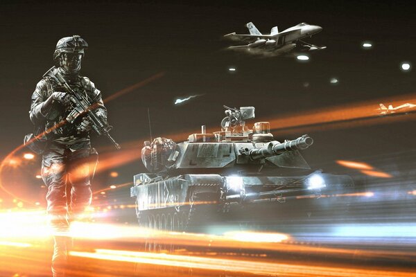 Лучшие обои от игры battlefield 3