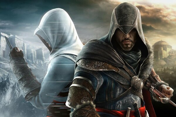 Assassins Creed Revelation capa sudadera con capucha asesino