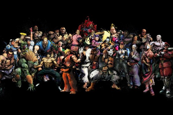 Street fighter characters are always diverse