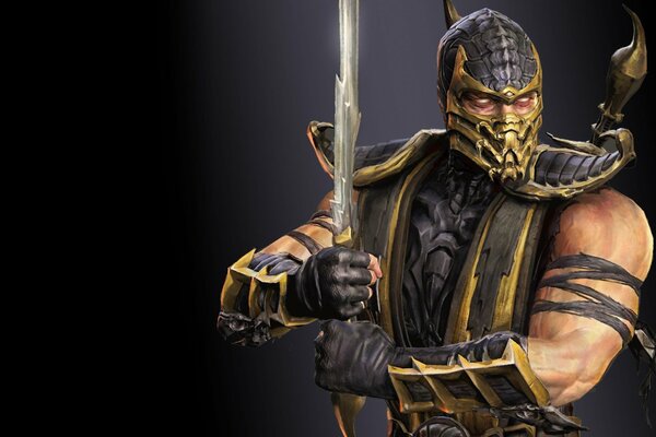 Ninja Scorpion di mortal kombat