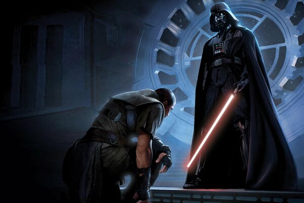 Star Wars-Vader widmet sich dem Bösen